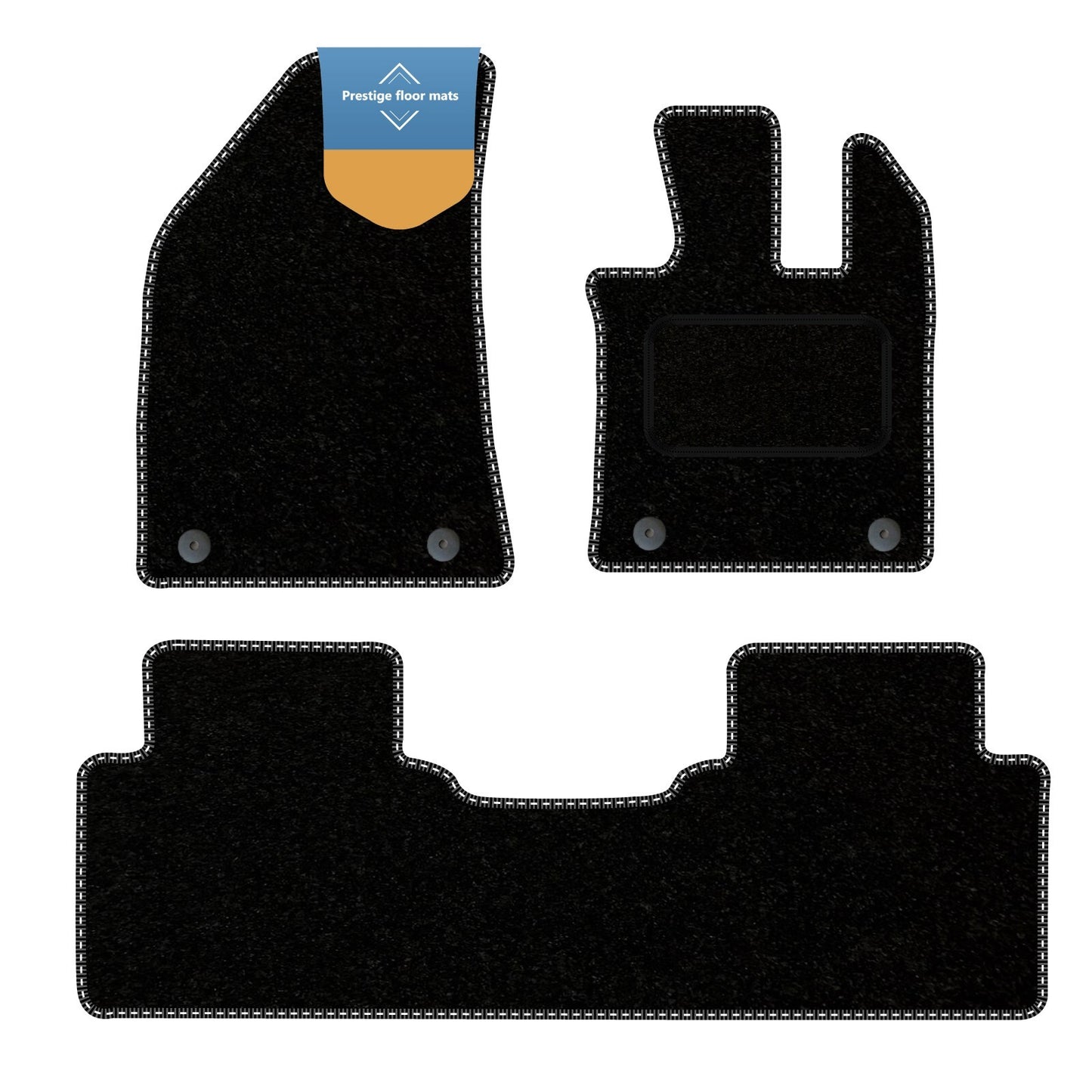 Fits MG Motors UK HS Automatic 2024 onwards 3 Piece Fully Tailored Floor Mat Set