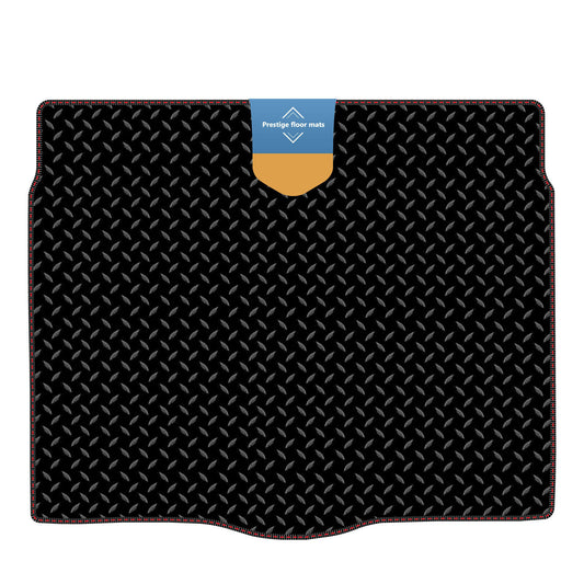 Fits Vauxhall Astra 2010-2015 Boot Mat in 3mm Rubber with Coloured Stitch Edge