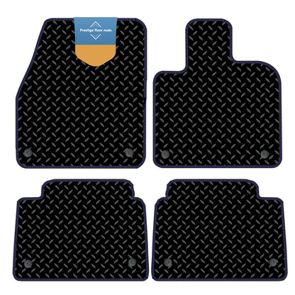 Fits Land Rover Discovery PHEV 2019 on 3mm Rubber with Coloured Stitch Edge