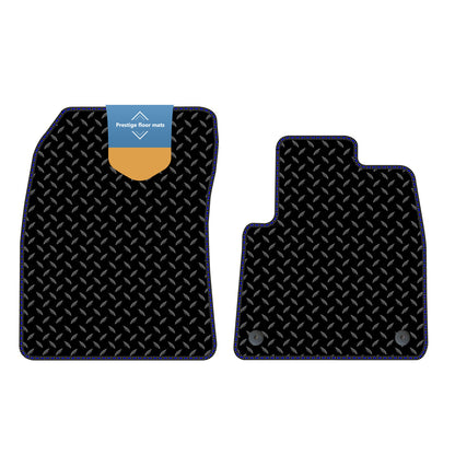 Fits Peugeot Partner 2019 on Black 3mm Rubber with Coloured Stitch Edge