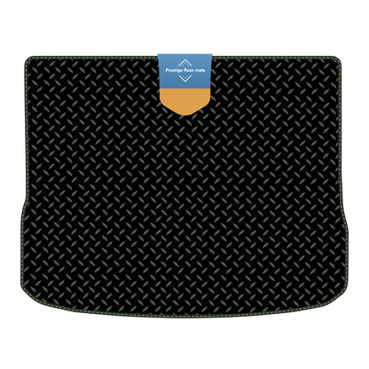 Fits Volkswagen Tiguan 2007-2016 Boot Mat in 3mm Rubber with Coloured Stitch