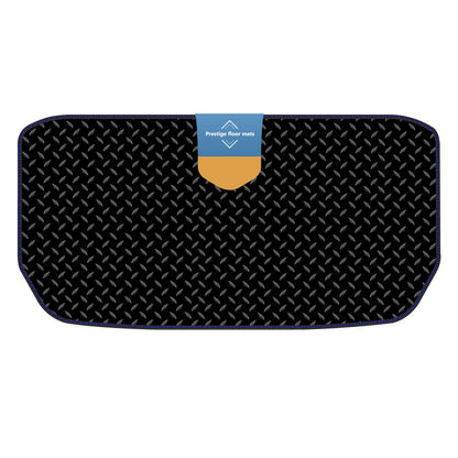 Fits Tesla Model Y 2022 on Trunk Mat Black 3mm Rubber with Coloured Stitch Edge