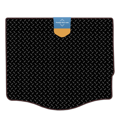 Fits Ford Focus Hatchback 2011-2018 Boot Mat in 3mm Rubber with Coloured Stitch