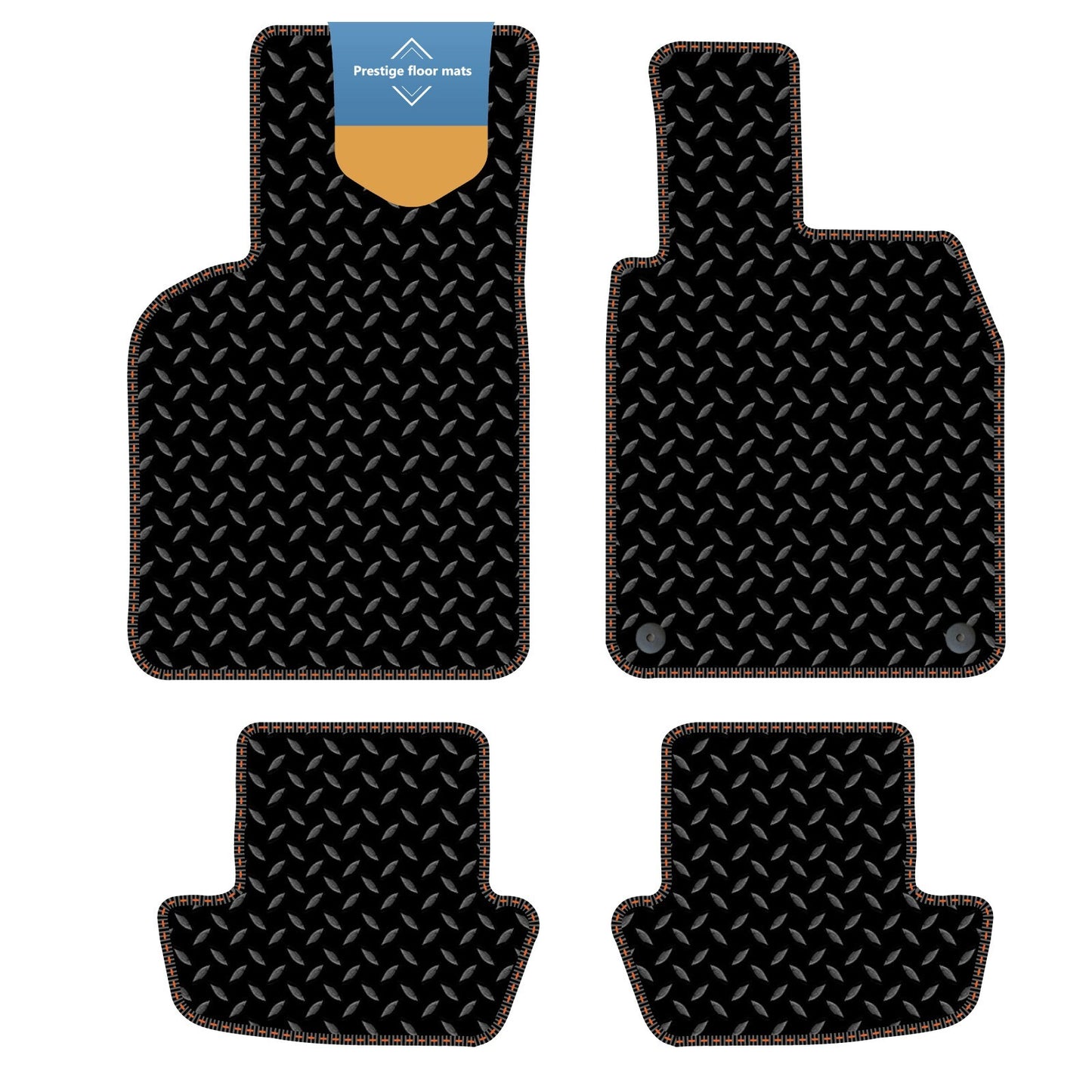 Fits Porsche 911 992 2022 onwards Fully Tailored Floor Mat Set
