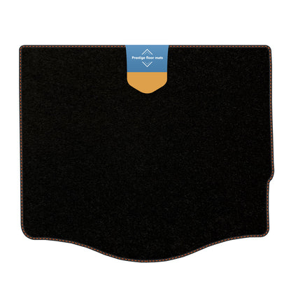 Fits Ford Focus Hatch 2011-2018 Boot Mat Black Carpet with Coloured Stitch Edge