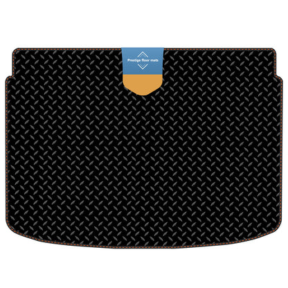 Fits Audi A1 2010-2018 Lower Boot Mat in 3mm Rubber with Coloured Stitch Edge