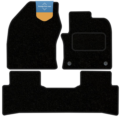 Fits Toyota Prius Hybrid 3Pce 2015 on 4rd Gen Fully Tailored Floor Mat