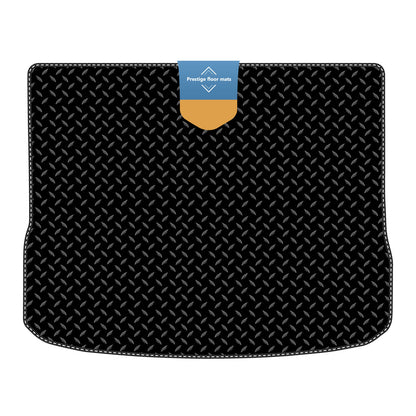 Fits Volkswagen Tiguan 2007-2016 Boot Mat in 3mm Rubber with Coloured Stitch