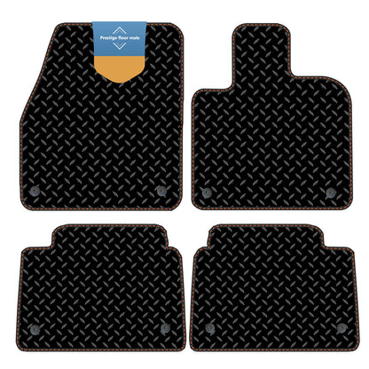 Fits Land Rover Discovery PHEV 2019 on 3mm Rubber with Coloured Stitch Edge