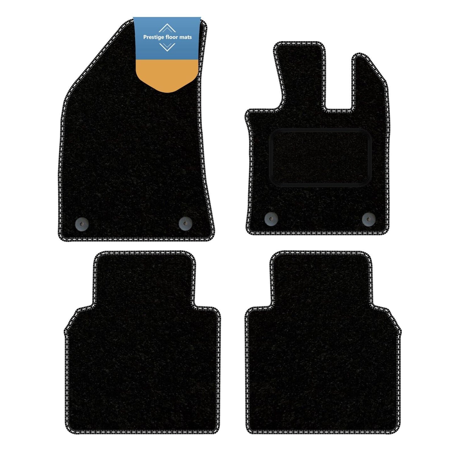 Fits MG Motors UK HS Manual 2024 onwards 4 Piece Fully Tailored Floor Mat Set