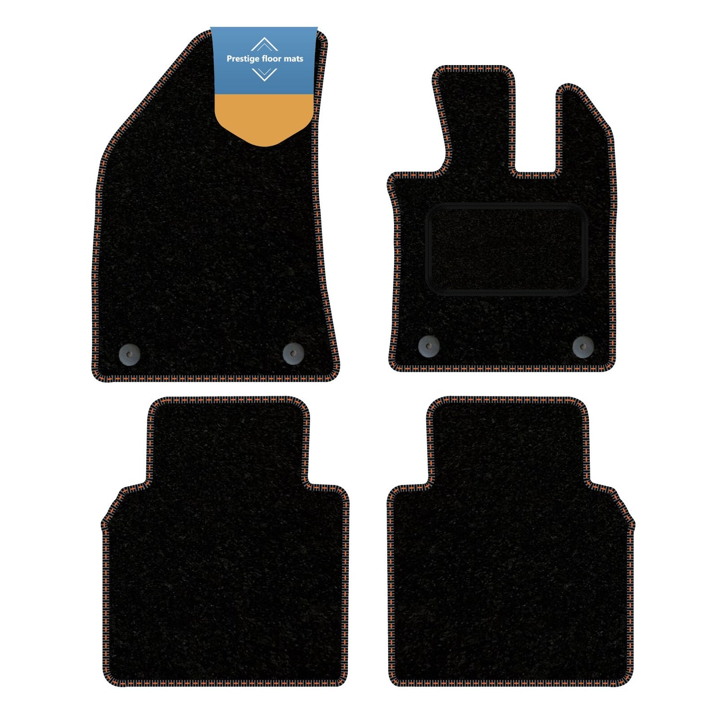 Fits MG Motors UK HS Manual 2024 onwards 4 Piece Fully Tailored Floor Mat Set
