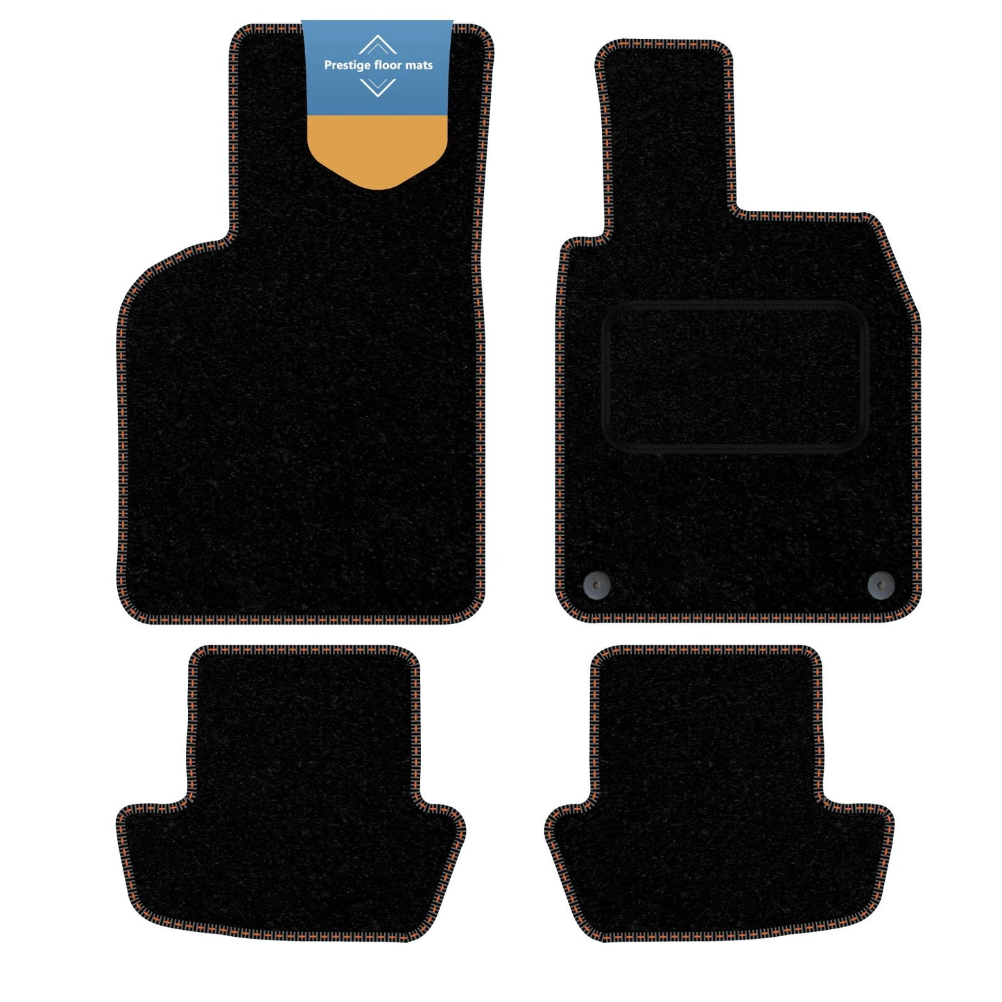 Fits Porsche 911 992 2022 onwards Fully Tailored Floor Mat Set