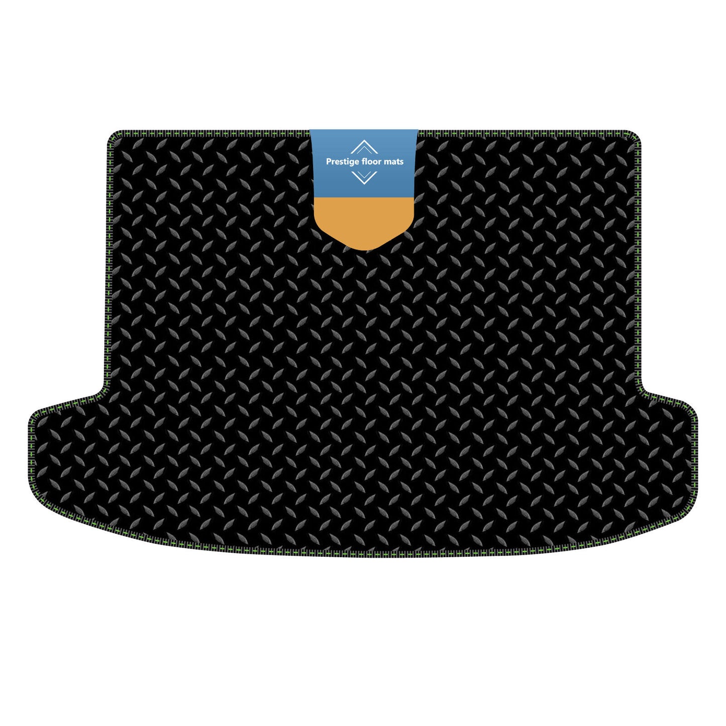 Fits Hyundai Tucson 2021 on Boot Mat in 3mm Rubber with Coloured Stitch Edge