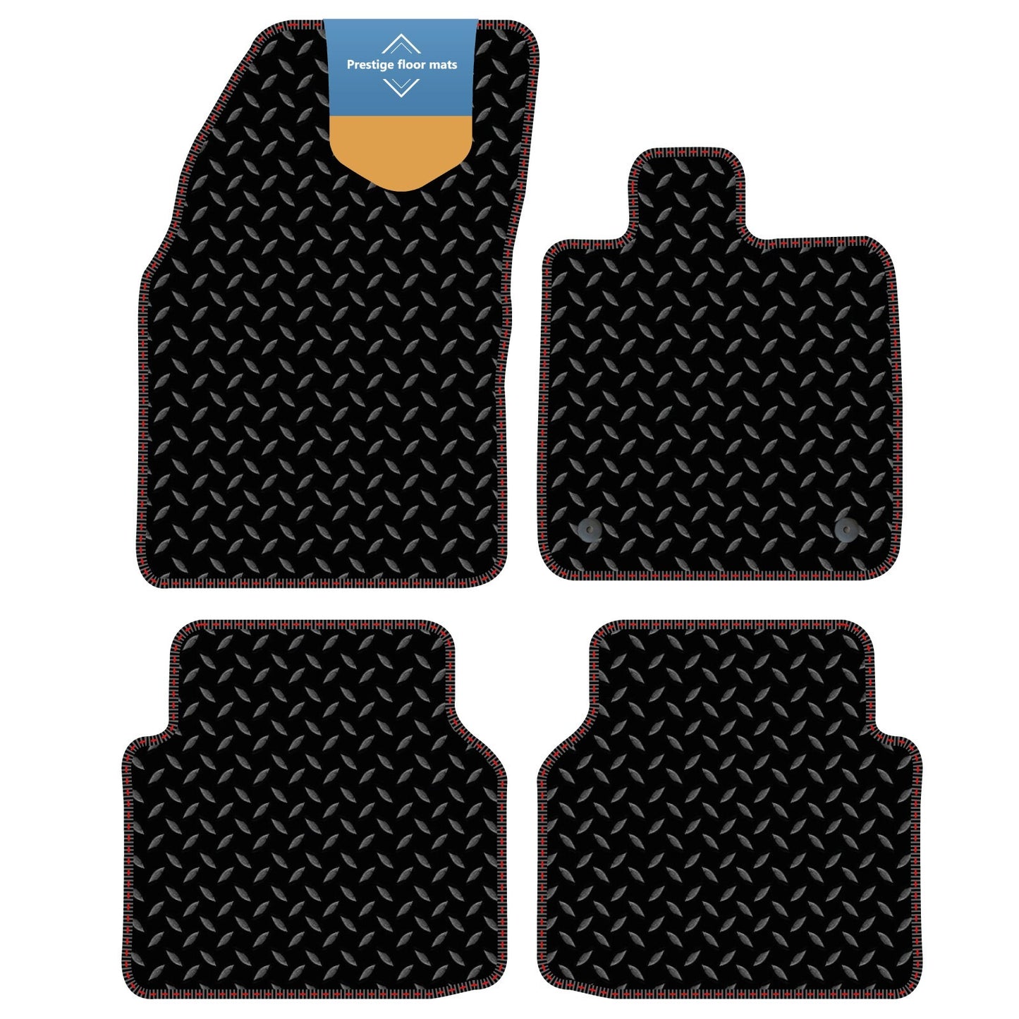 Fits Ford Explorer EV 2024 onwards Fully Tailored Floor Mat Set