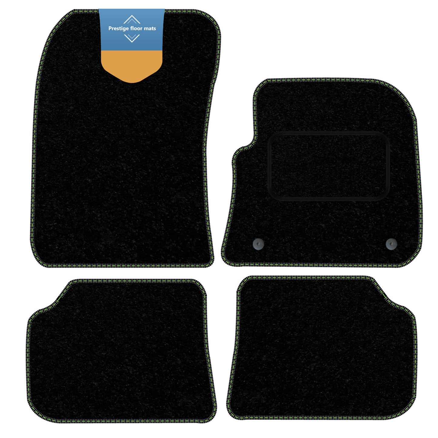 Fits Fiat 600 2023 onwards Fully Tailored Floor Mat Set