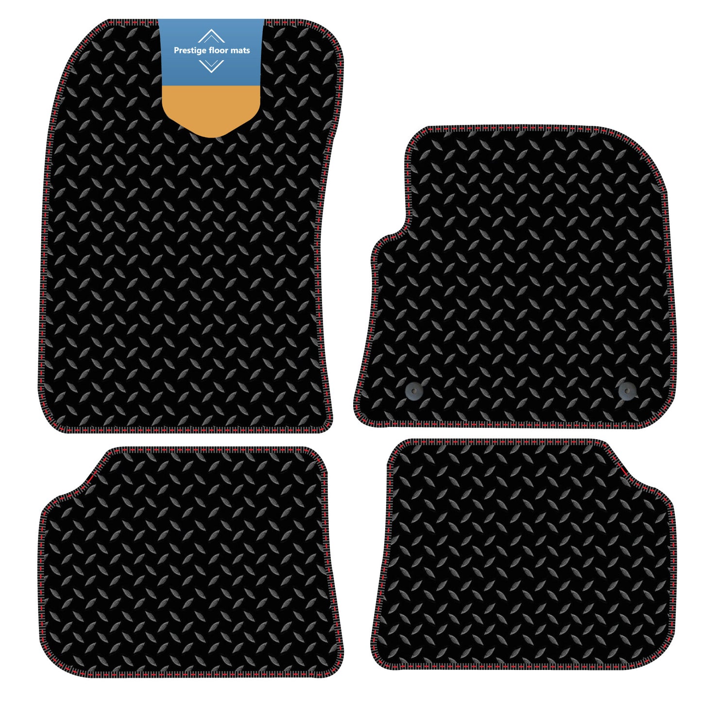 Fits Fiat 600 2023 onwards Fully Tailored Floor Mat Set