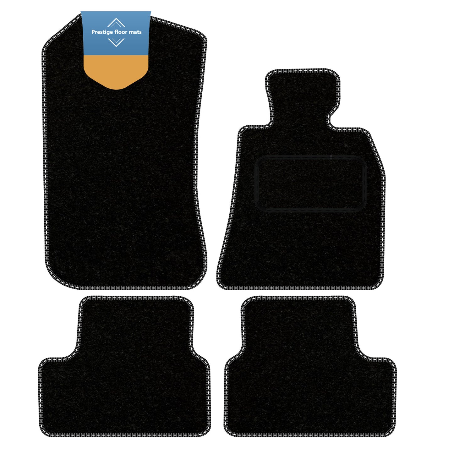 Fits BMW i4 2021 on Fully Tailored Car Floor Mat