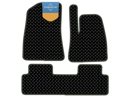 Fits Tesla 3 RHD 2017-2020 Black 3mm Rubber with Coloured Stitch Edge