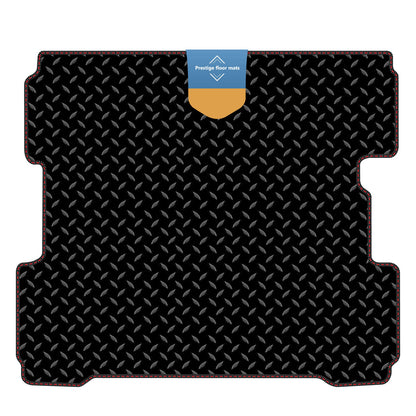 Fits Vauxhall Astra K Lower Boot 2015 On Black 3mm Rubber Coloured Stitch Edge