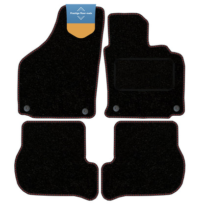 Fits VW Golf MK 5 2004-2007 Oval Clip Fully Tailored Car Floor Mat