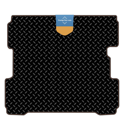 Fits Vauxhall Astra K Lower Boot 2015 On Black 3mm Rubber Coloured Stitch Edge