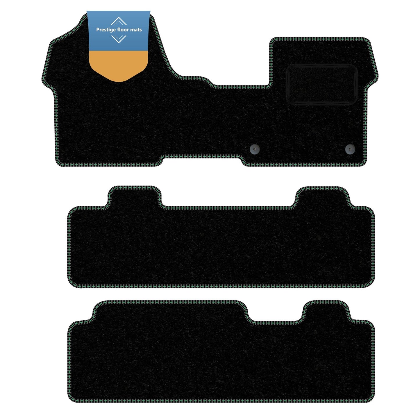 Fits Toyota Proace Verso MPV & E-Proace Verso MPV 2017 onward Tailored Floor Mat