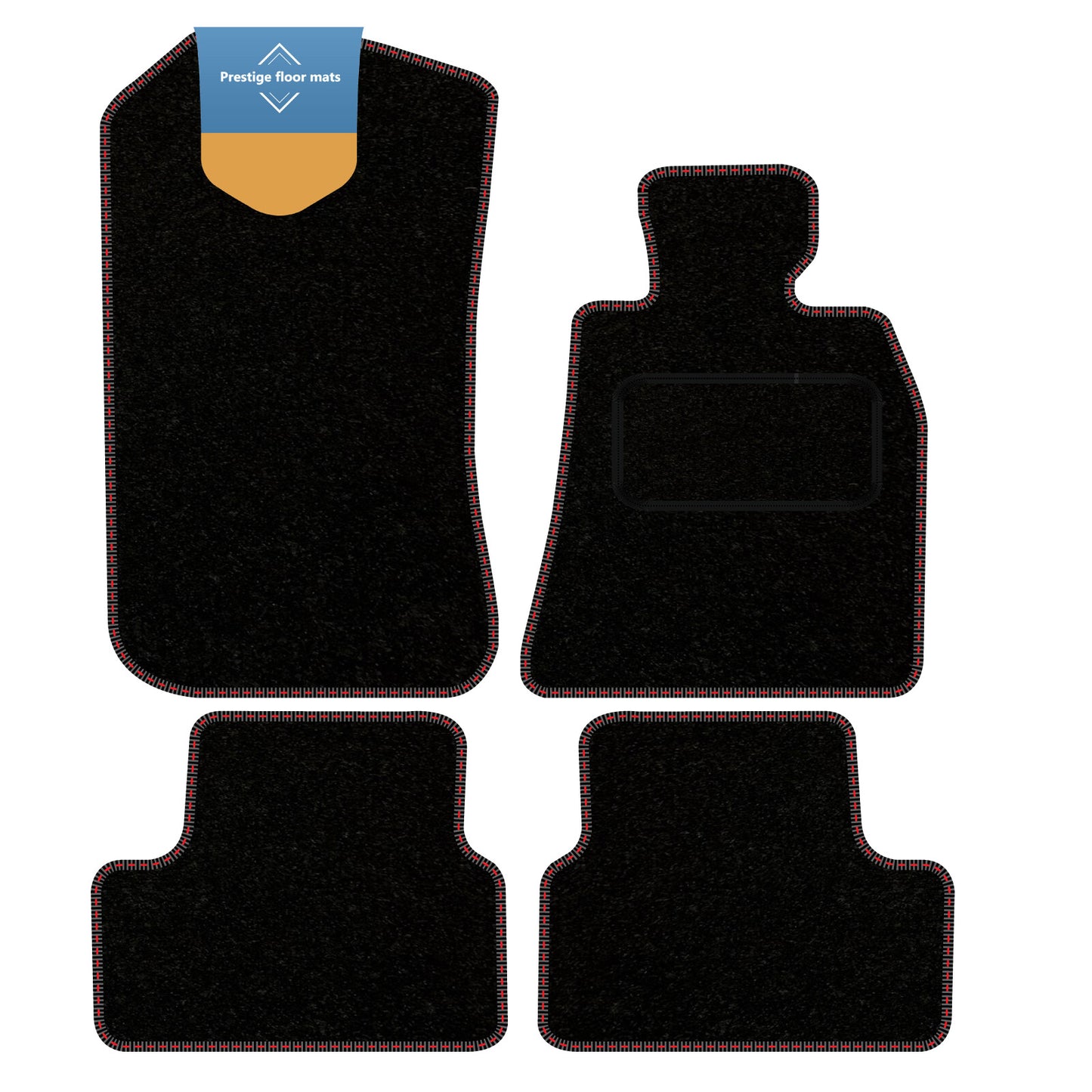Fits BMW i4 2021 on Fully Tailored Car Floor Mat
