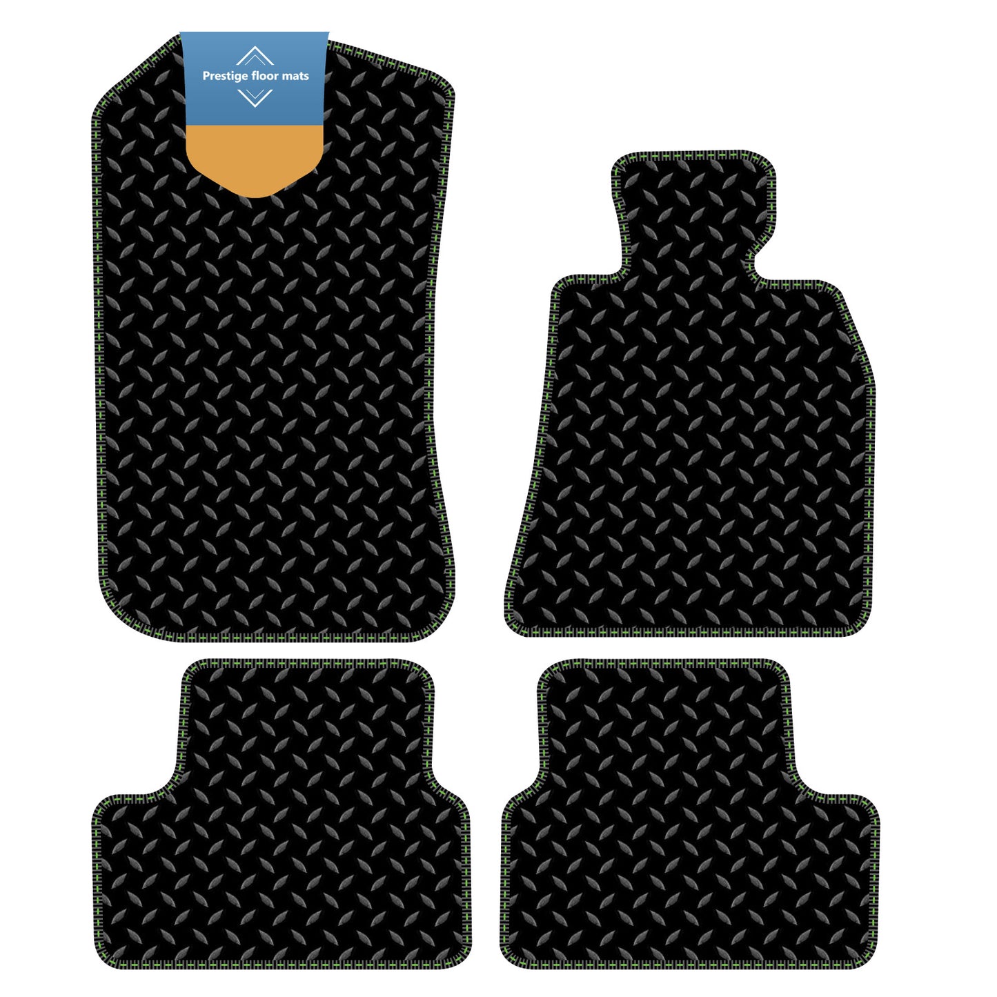 Fits BMW i4 2021 on Fully Tailored Car Floor Mat