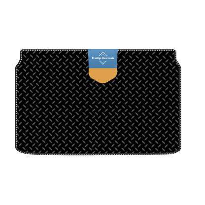 Fits Vauxhall Corsa-e 2020 on Boot Mat in 3mm Rubber with Coloured Stitch Edge