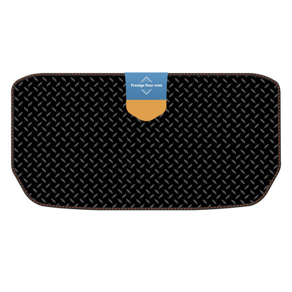 Fits Tesla Model Y 2022 on Trunk Mat Black 3mm Rubber with Coloured Stitch Edge