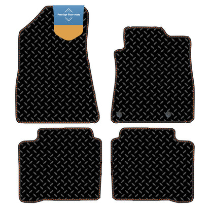 Fits Kia Niro PHEV 2022 On Black 3mm Rubber with Coloured Stitch Edge