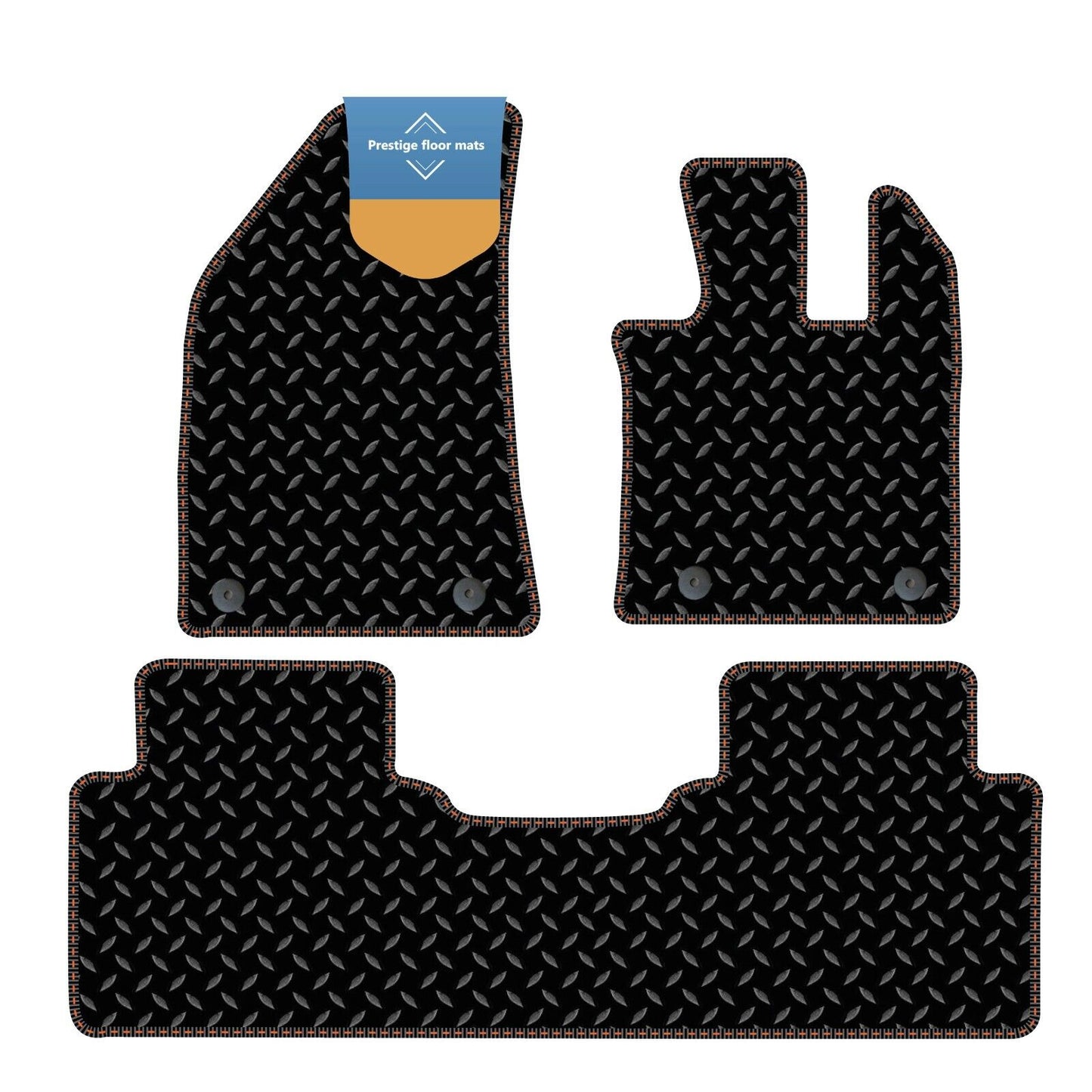 Fits MG Motors UK HS Manual 2024 onwards 3 Piece Fully Tailored Floor Mat Set