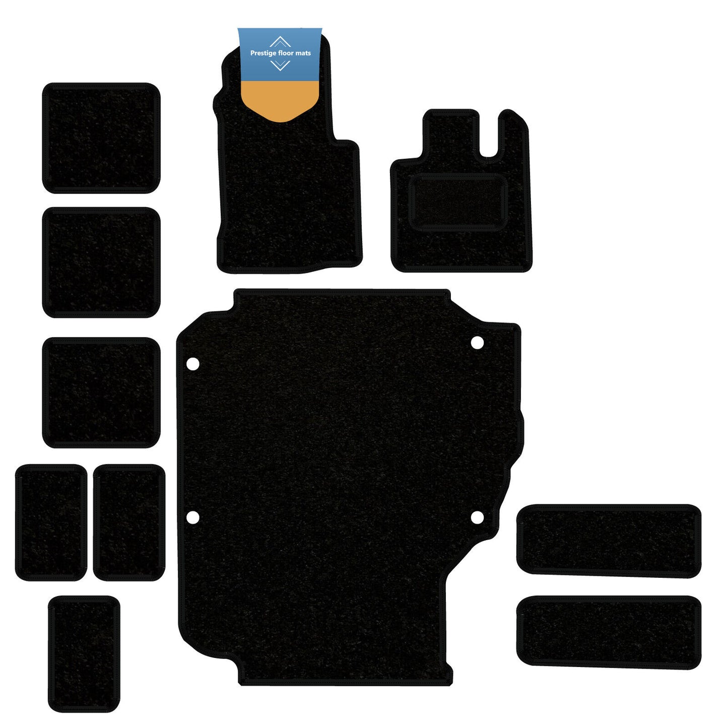 Fits LEVC TXE Full Set Mats Fully Tailored Car Floor Mat