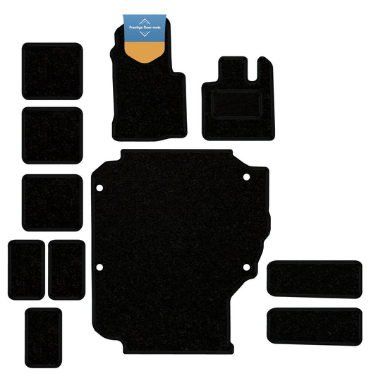 Fits LEVC TXE Full Set Mats Fully Tailored Car Floor Mat