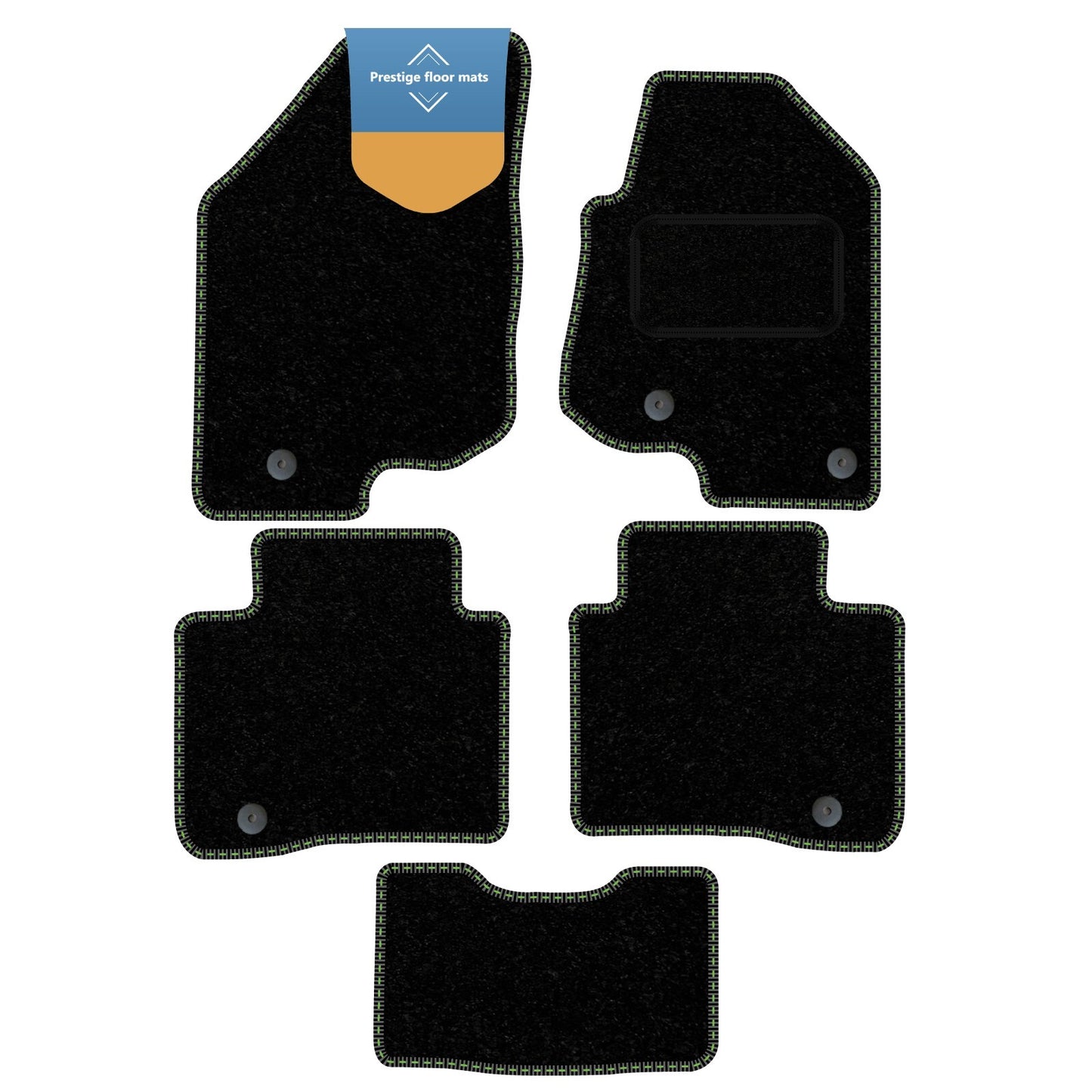 Fits Sssangyong Korando E-Motive 2021 onwards Fully Tailored Floor Mat Set