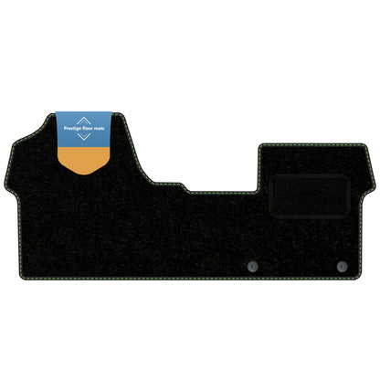 Fits Toyota Proace Van 2016 On Black Carpet with Coloured Stitch Edge