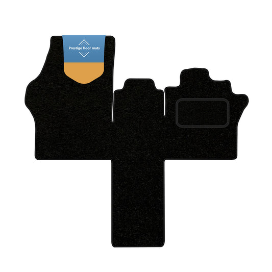 Fits Volkswagen I.D Buzz Cargo 1+1 Walkthrough 2022 on Fully Tailored Floor Ma