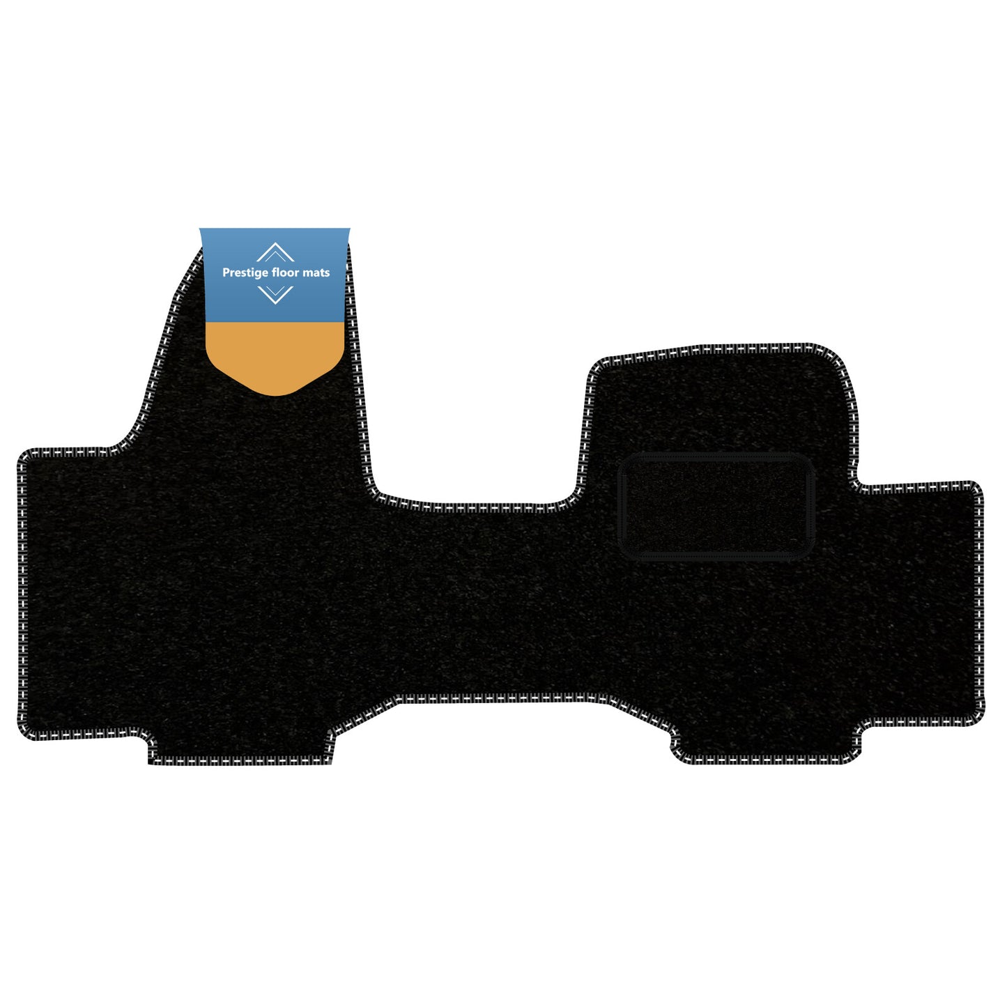 Fits Maxus E Deliver 3 2020 on  Black Carpet with Coloured Stitch Edge