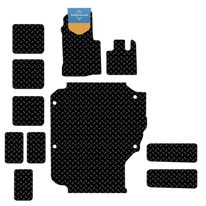 Fits LEVC TXE Full Set Mats Fully Tailored Car Floor Mat