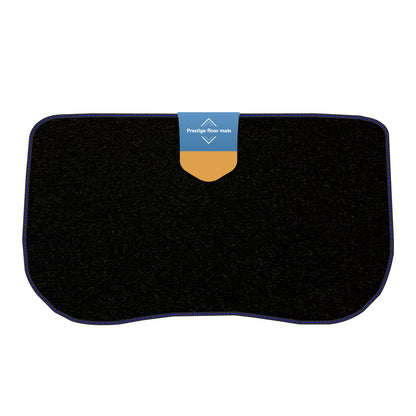 Fits Tesla 3 Trunk Mat 2017-2020 Black Carpet with Coloured Stitch Edge