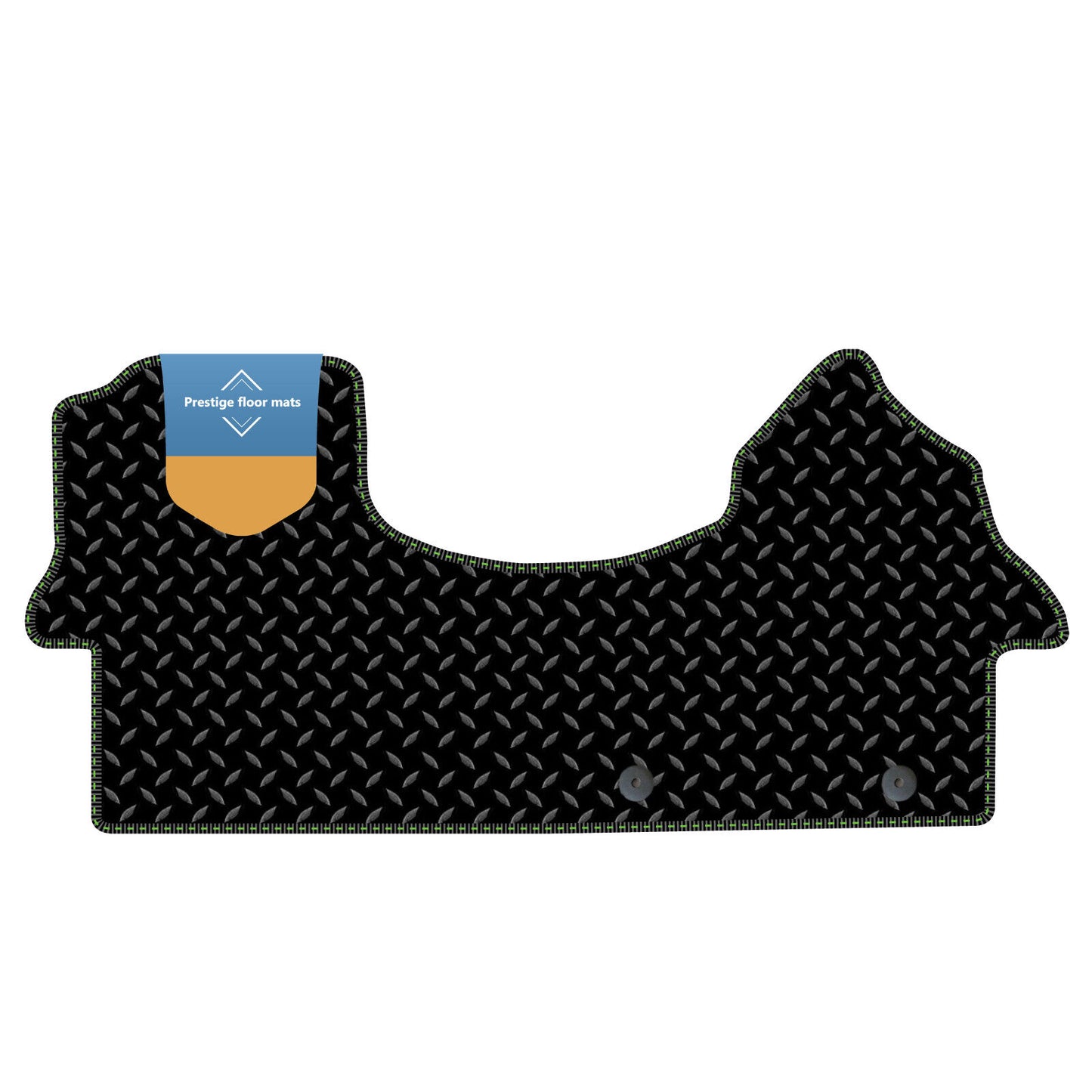 Fits Mercedes Benz Sprinter 2018 On Black 3mm Rubber with Coloured Stitch Edge