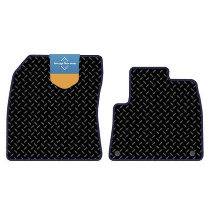 Fits Toyota Proace City 2021 On Black 3mm Rubber with Coloured Stitch Edge