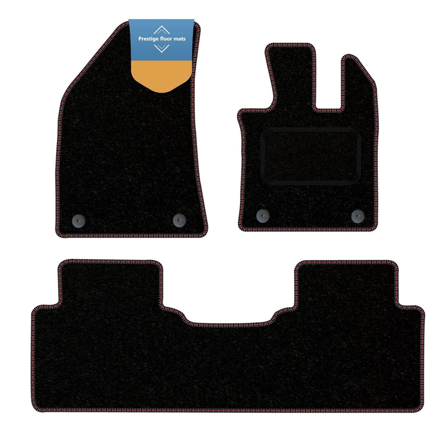 Fits MG Motors UK HS Automatic 2024 onwards 3 Piece Fully Tailored Floor Mat Set
