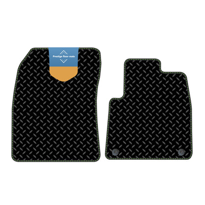 Fits Vauxhall Combo 2019 on Black 3mm Rubber with Coloured Stitch Edge