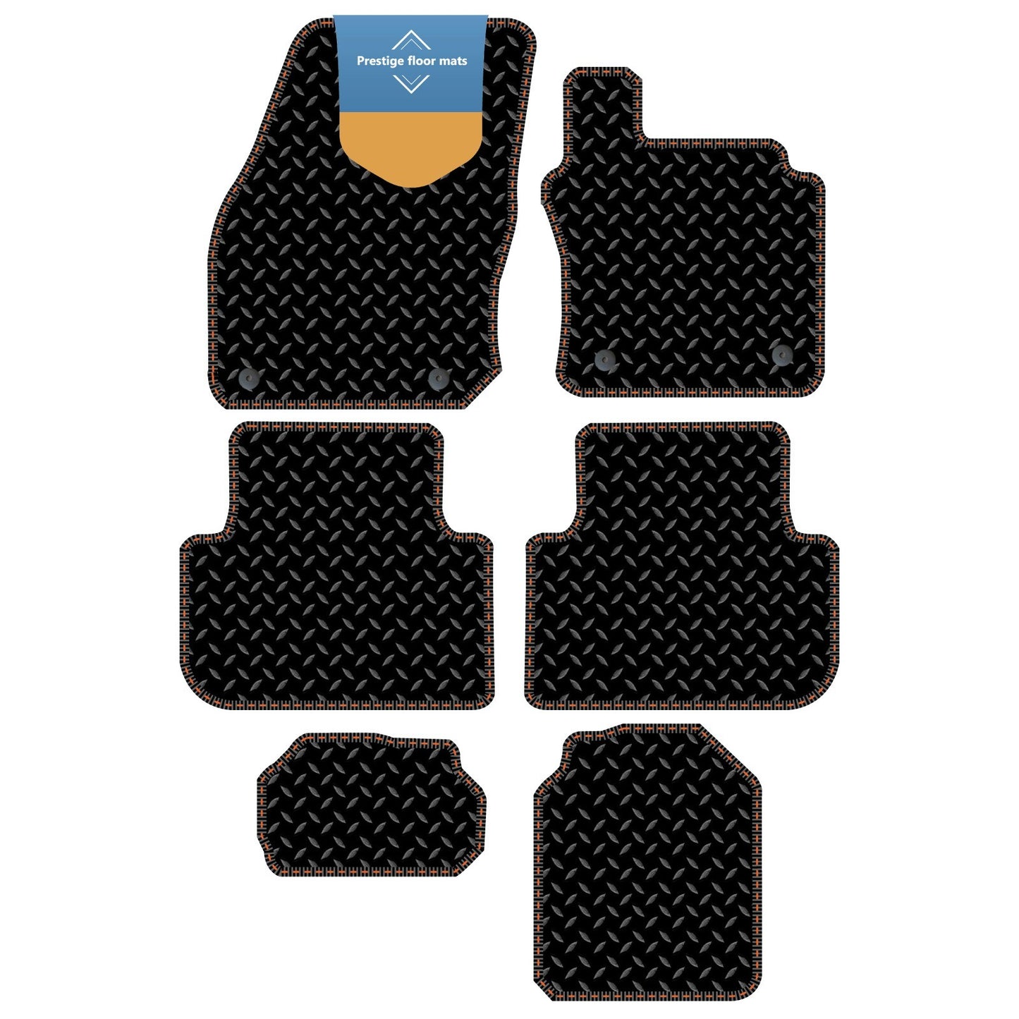 Fits Skoda Kodiaq 7 Seater 2023 onwards Fully Tailored Floor Mat Set