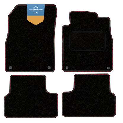 Fits Vauxhall Astra J 2010-2015 with 310mm Clip Space with Coloured Stitch Edg