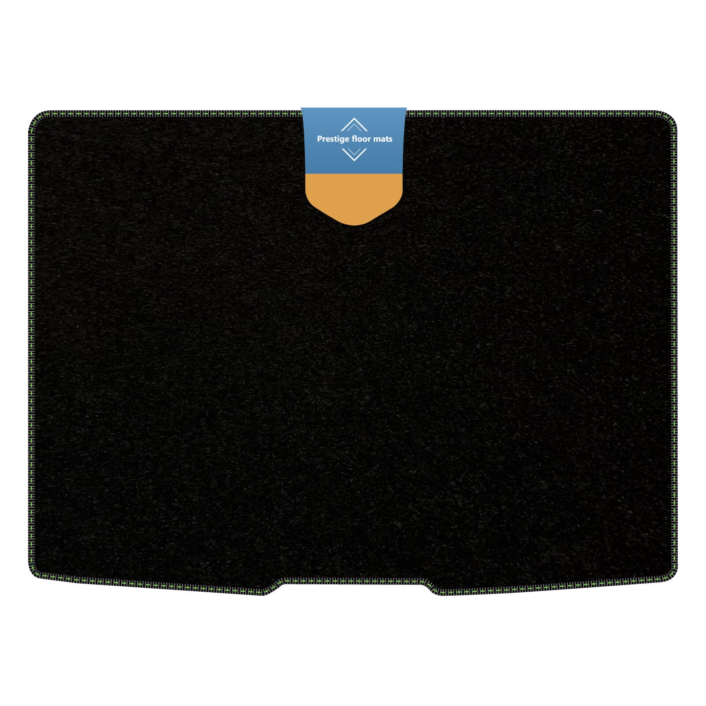 Fits Ford Focus 2018 on Hatchback Upper Boot Mat Carpet with Coloured Stitch