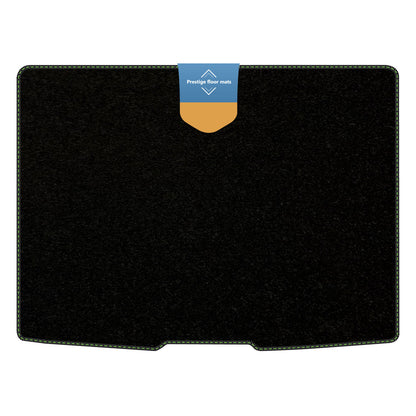 Fits Ford Focus 2018 on Hatchback Upper Boot Mat Carpet with Coloured Stitch