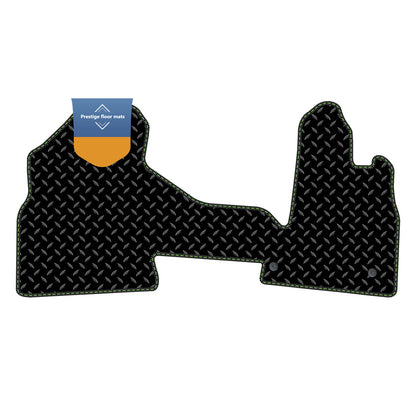 Fits Citroen Berlingo 2008-2018 Black 3mm Rubber with Coloured Stitch Edge