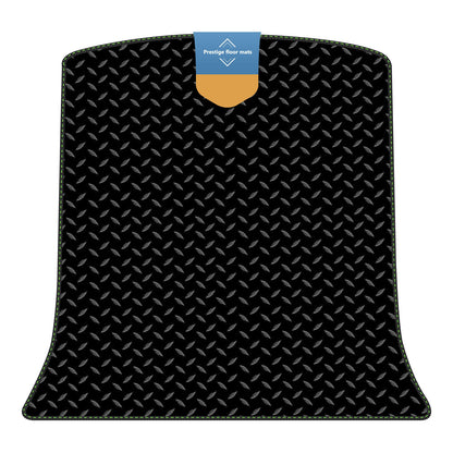 Fits Tesla Model Y Boot Mat in 3mm Rubber with Coloured Stitch Edge